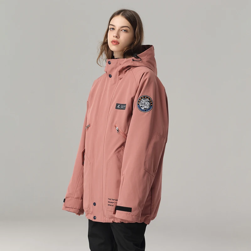 Nuova giacca da sci invernale calda Unisex donna uomo giacca da snowboard antivento impermeabile abbigliamento da esterno maschile femminile