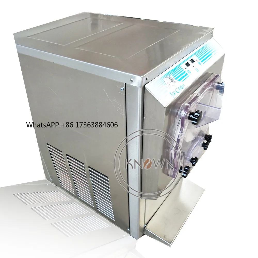

2026 Hot sellingTabletop Italian Ice Cream Machine 18L Commercial Gelato Machine Hard Ice Cream Maker
