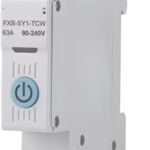 WiFi For Smart Circuit Breaker 63A With Energy Metering Remote Control Timer DIN Rail For Home Power Distribution Management Dev
