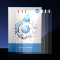 Película protectora para impresora 3D, 3 uds., para 9,25 pulgadas, 10,1 pulgadas, Anycubic Elegoo Creality Phrozen, piezas protectoras LCD, accesorios