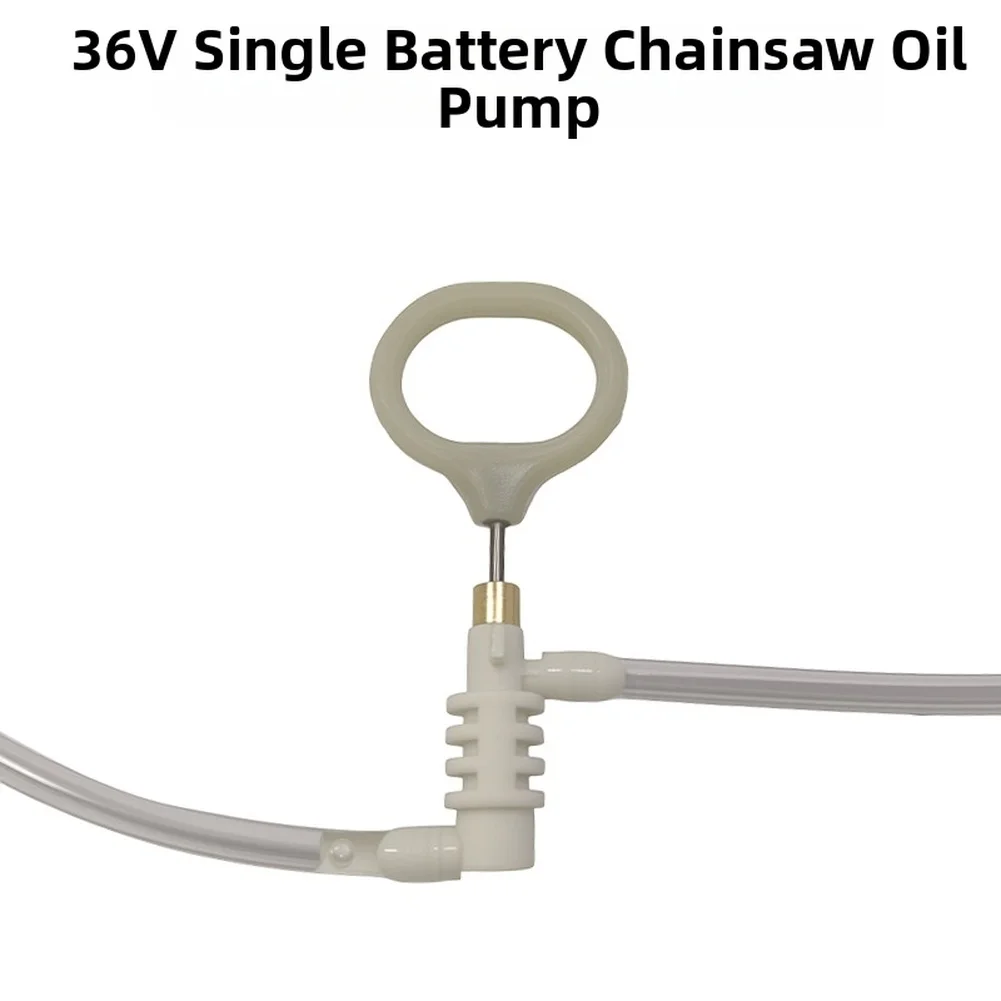 36V Electric Chainsaw Oil Pump Bottle Plastic Lubrication Tank With Automatic Replacement Parts For Garden Power Tools