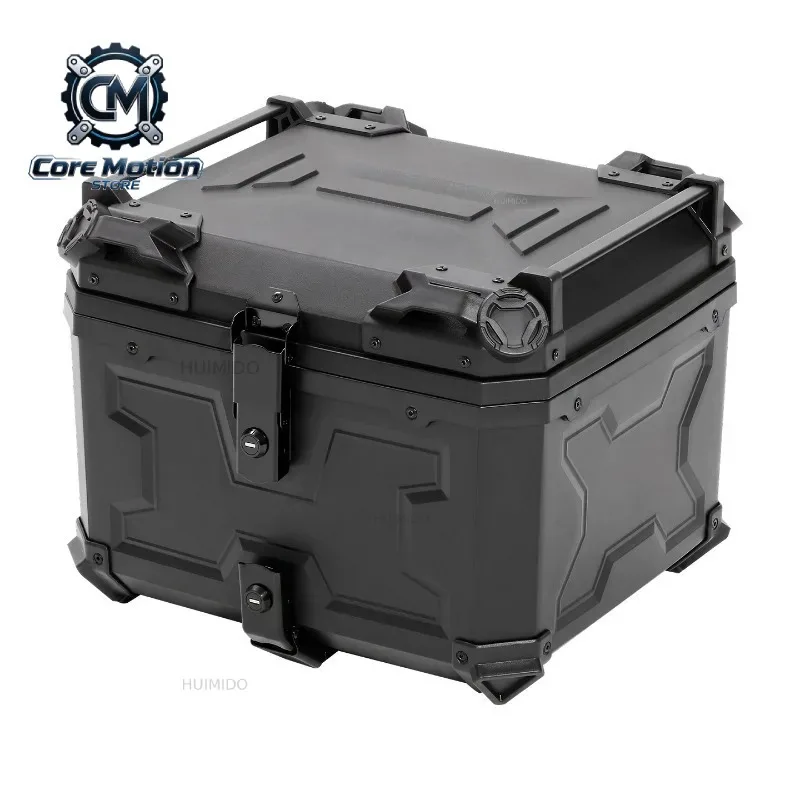 Non Aluminum PP ABS Motorcycle Luggage Box 45L 55L 65L Large Capacity Universal Storage Tool Case