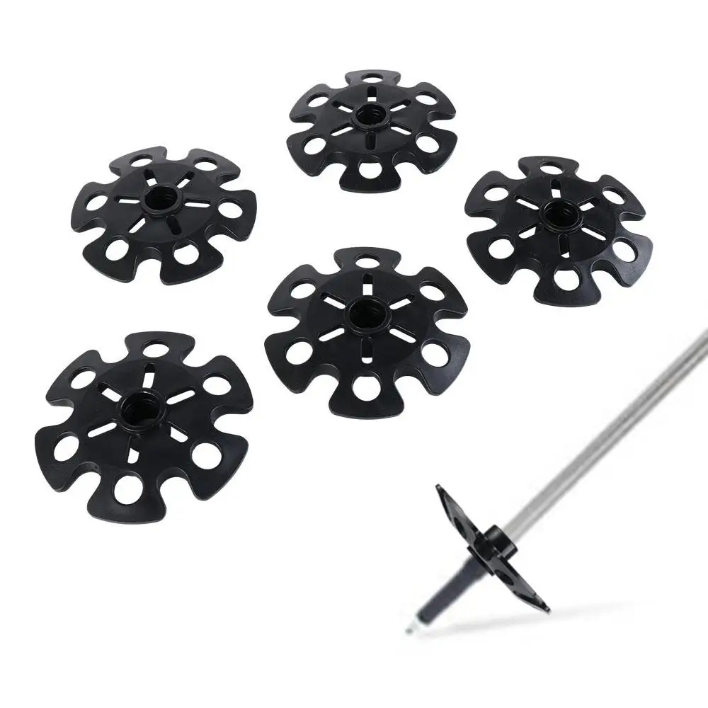 Spring Sports Snow Flake Walking Sticks Tips Walking Stick Basket Cap Trekking Pole Tips Trekking Pole Accessory