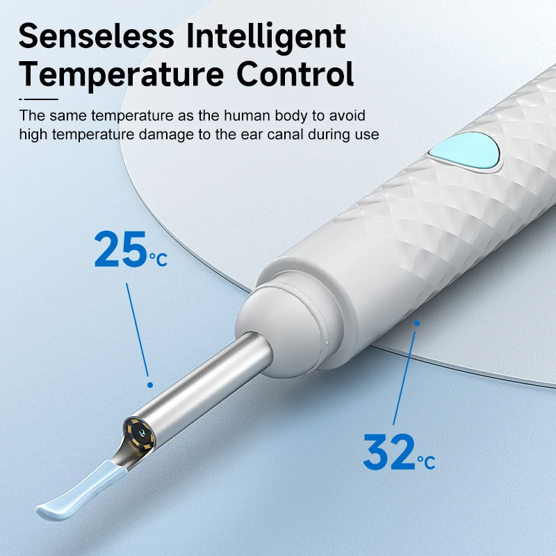 4.2 مللي متر كاميرا Viual WiFi المنظار 1080P كاميرا لهواتف iOS/أندرويد اللوحي نطاق الأذن مقاوم للماء لتنظيف الأذن فحص الجلد
