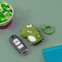 Good Silicone Dinosaur Style For Mazda 3 5 6 CX5 CX7 CX-5 CX-3 CX-9 Atenza 2 3 Button Smart Remote Car Key Case Cover Fob Ring