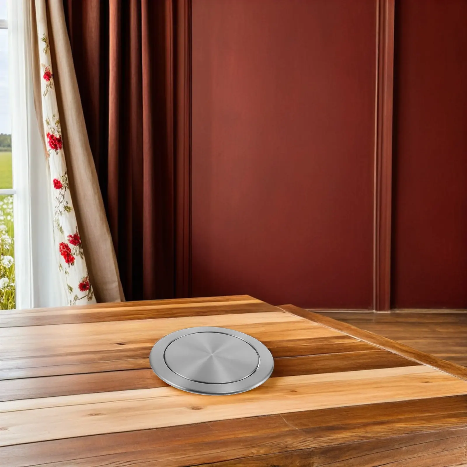 

Встраиваемая крышка для мусорного бака 20 см из нержавеющей стали, откидная, экономит место, для дома и коммерческих шкафов