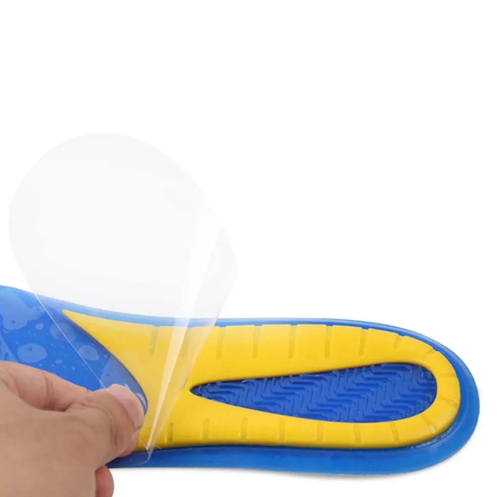 

Thickened Elastic Insoles Breathable Sweat-Absorbent Shoe Cushions Massage Foot Pads Sports Injury Relief Running Hiking