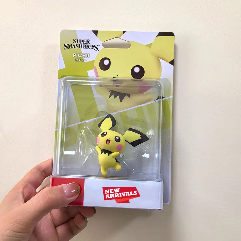 アートスウィフトストア スーパースマッシュ ピカチュウ ピチュ フィギュア オリジナル NS NFC アジア版 地域フリー 新品 在庫あり 子供向けギフト