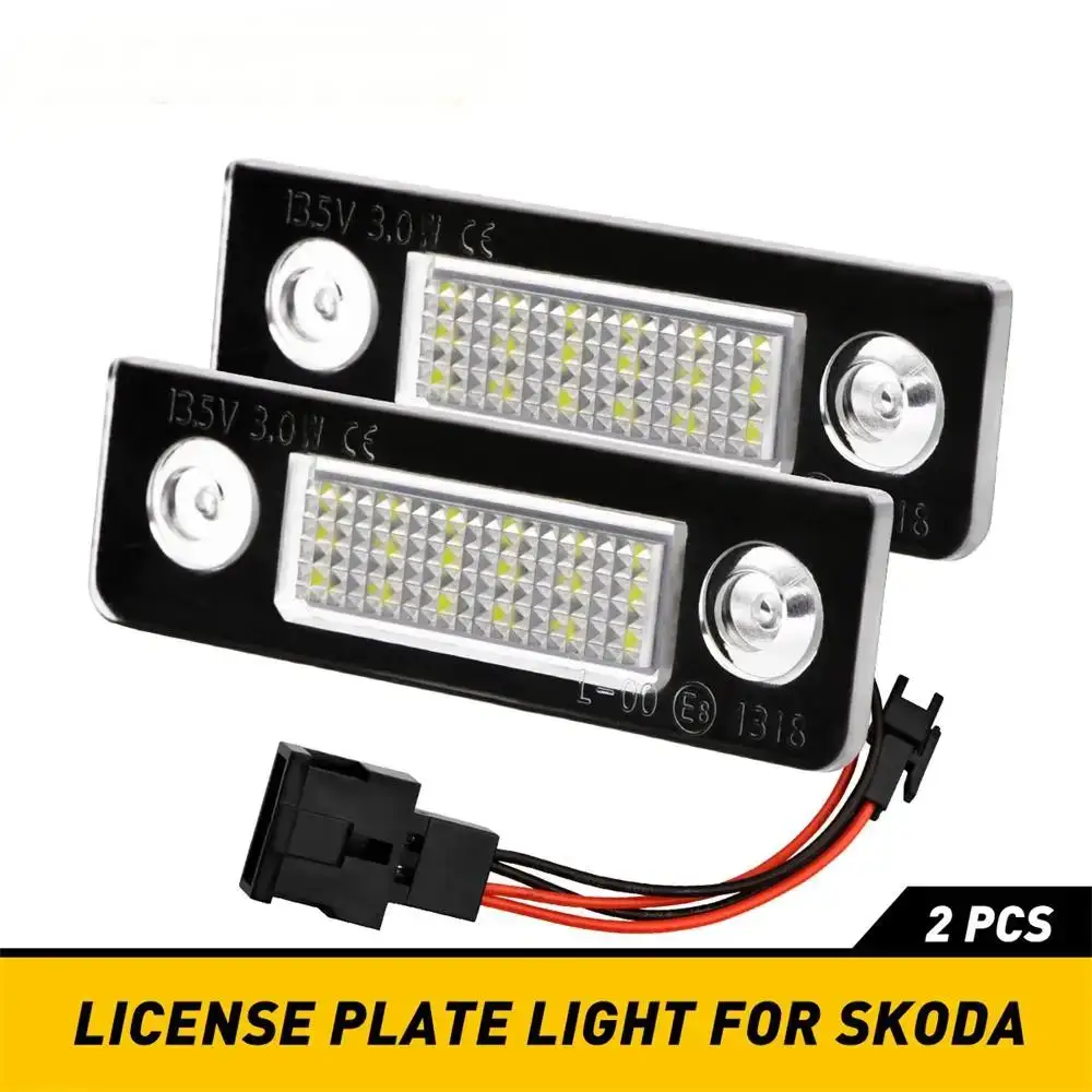 2Pcs Led License Nu… - image