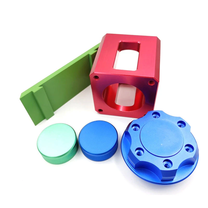 Custom CNC Turning Milling Anodized Aluminium Function Wheels – Components for Automation Equipment