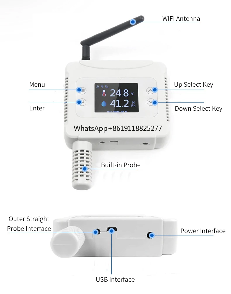 Wifi Thermometer Hygrometer Applied to Agricultural Greenhouse