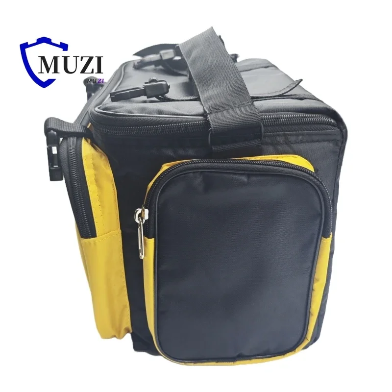 Imagem -04 - Nova Bolsa Host para Guarnição Gps Gnss Pesquisa Estação Total Pequena Cabeça Única Bolsa de Ombro Portátil Amarelo