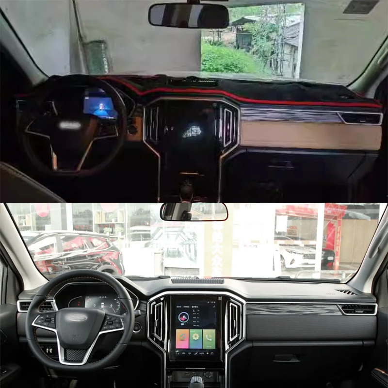 

For JAC Shuailing T9 Bakkie Hunter Accessories Dashboard Cover Instrument Panel Dash Mat Dashmat Protective Pad