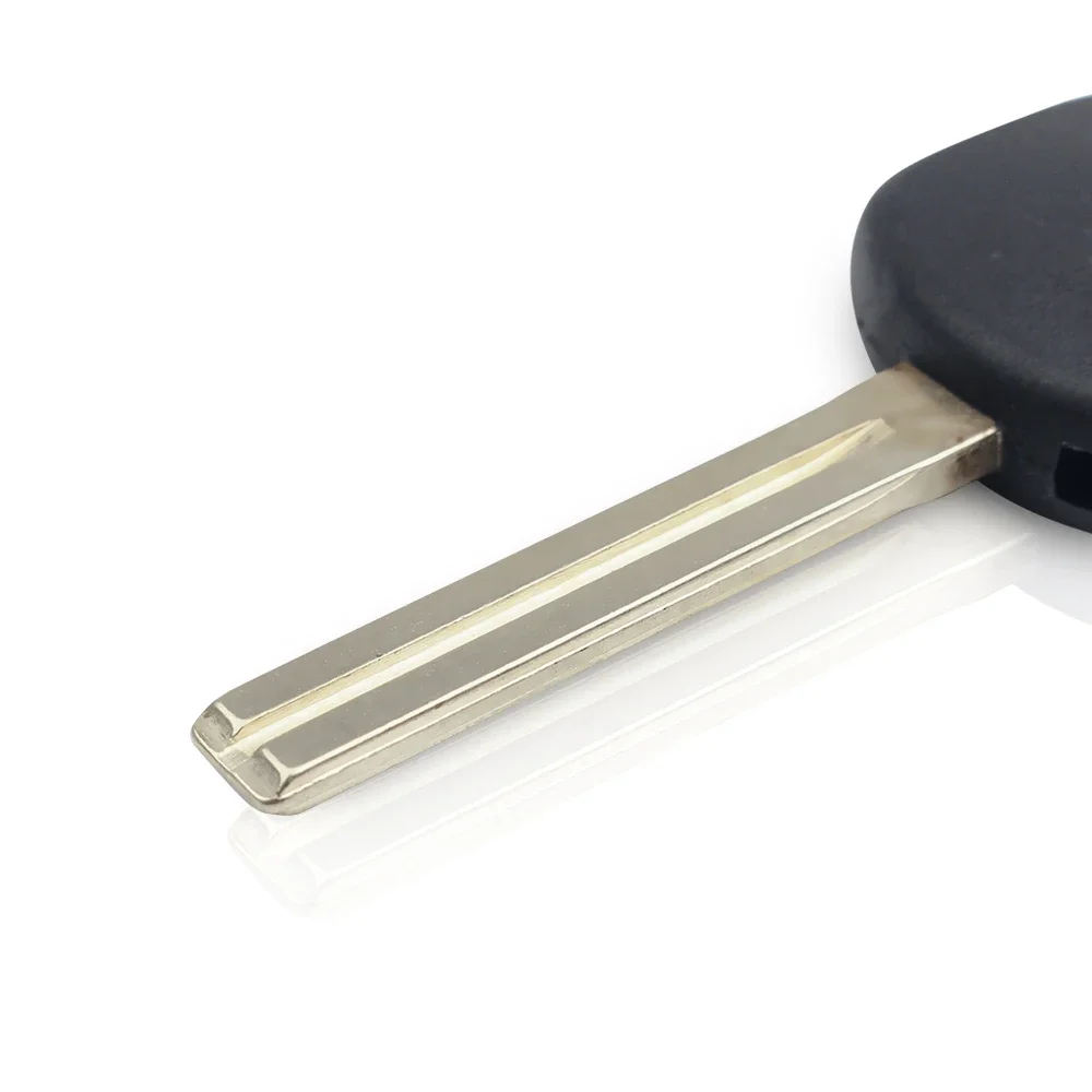 KEYYOU Shell di ricambio per portachiavi per auto per Toyota per Lexus Transponder Key Shell TOY40(46mm) lama lunga