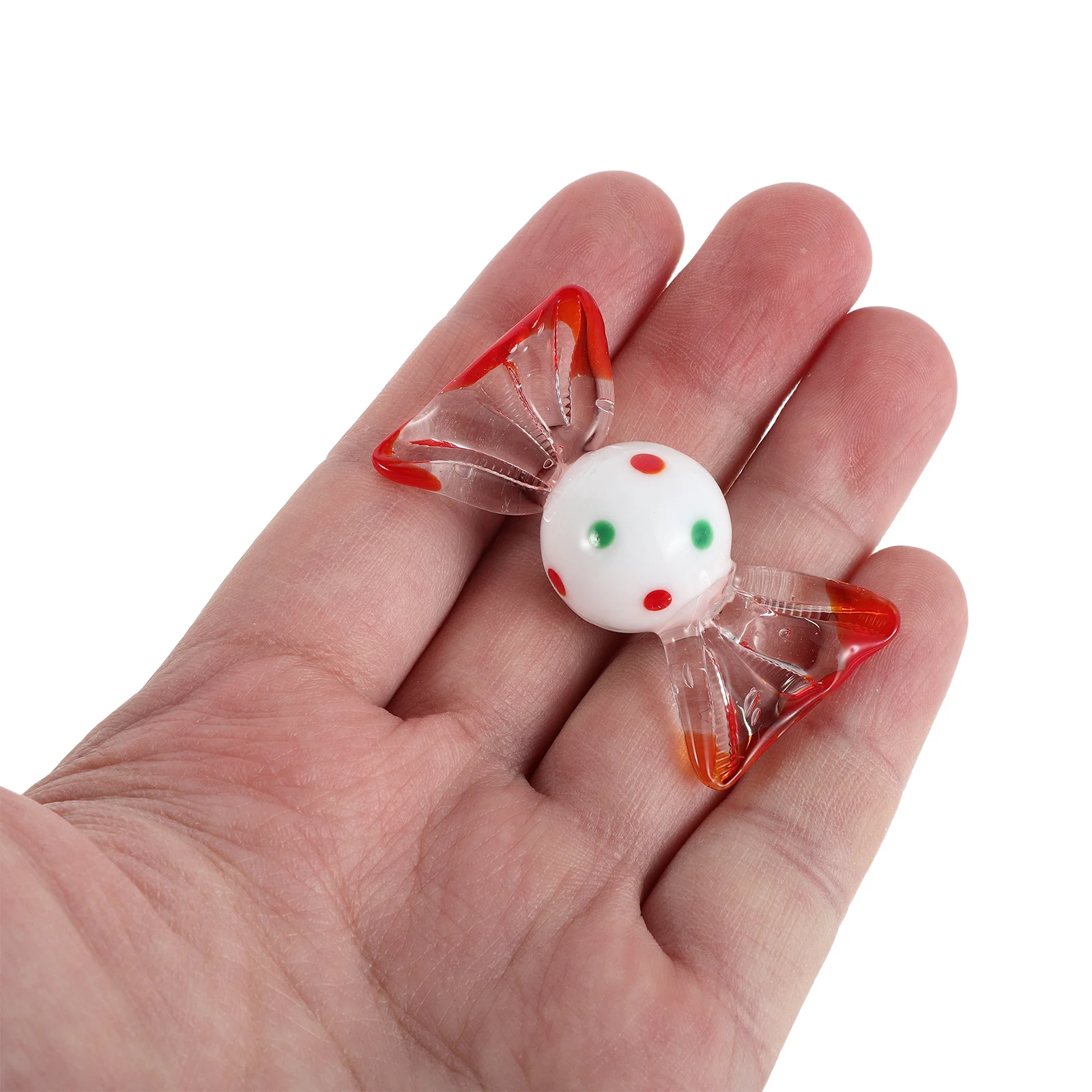 

10Pcs Glass Candy Ornaments Vintage Decorations for Christmas Wedding Party Favors Decorative Candy Balls Sweet