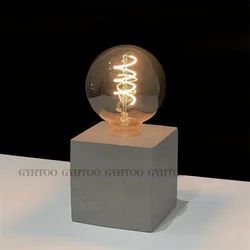 DIY Resin Table Lamp Mold Kit Geometric Silicone Mould Set with Lamp Holder Cord for Epoxy Dried Flower Night Light Craft Art