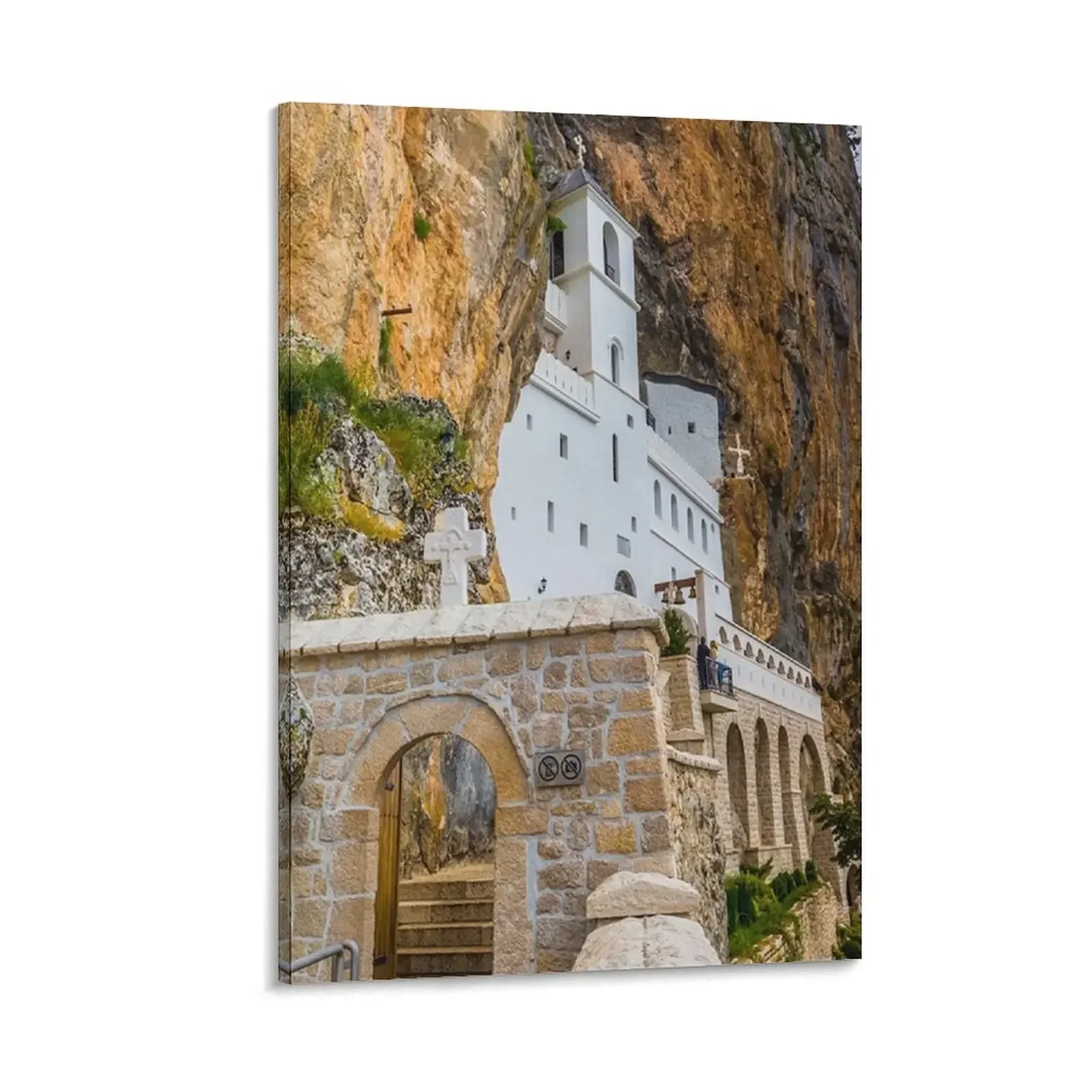 

Manastir Ostrog Canvas Painting home decor home decorations Wall paintings