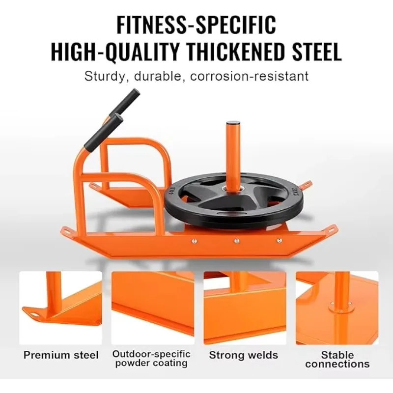 

Steel Power Pull Sled for Athletic Exercise & Speed Strength Improvement