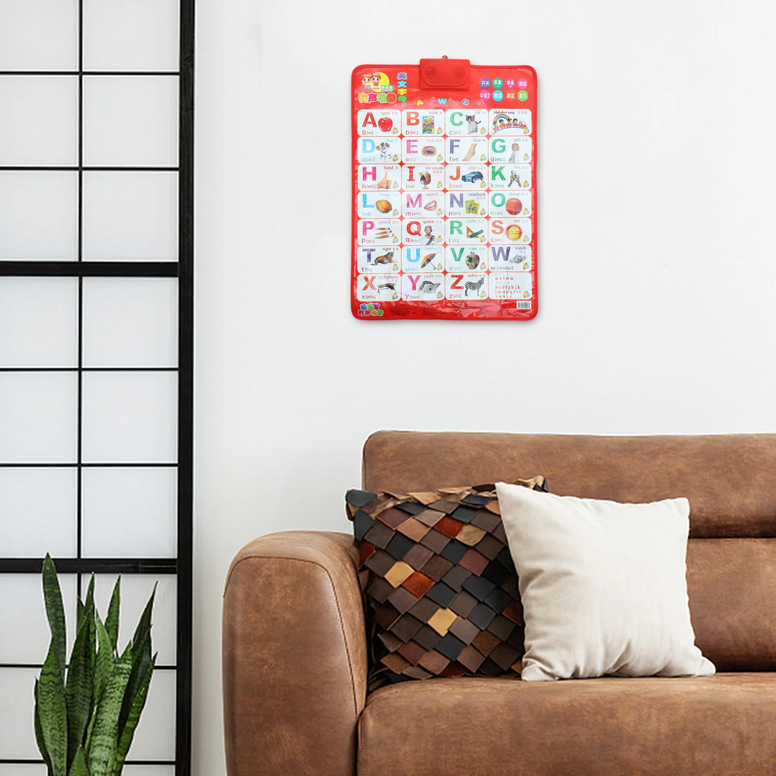 التعليم المبكر خريطة الحائط الأبجدية صوت الاطفال الإنجليزية تعلم ملصق طفل المعرفة الرسم البياني مرحلة ما قبل المدرسة التعليمية مخطط الحائط