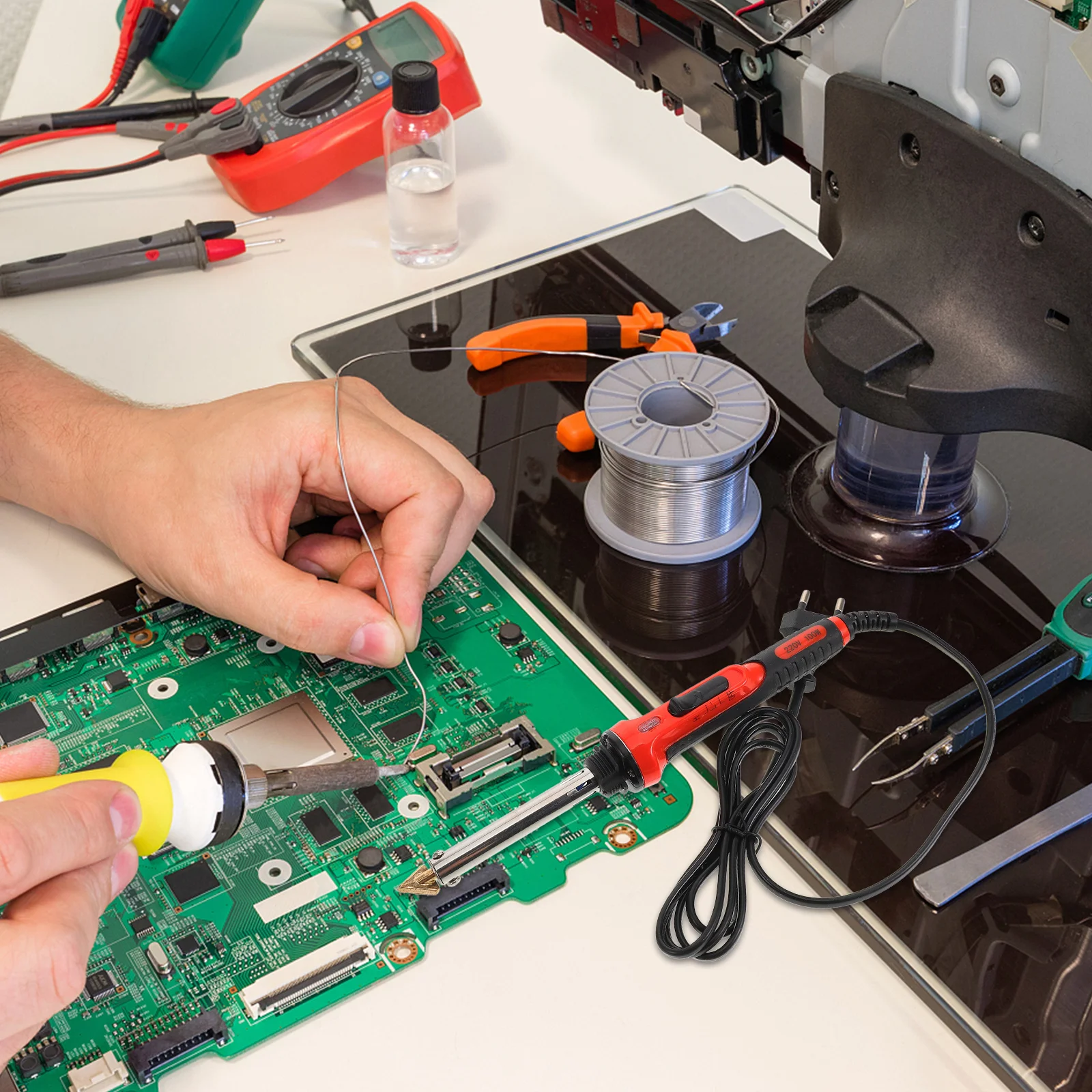 1 مجموعة طقم لحام البلاستيك سيارة الوفير إصلاح سبيكة لحام أداة سريعة كفاءة المحمولة العالمي البلاستيك جزء إصلاح الحل #2