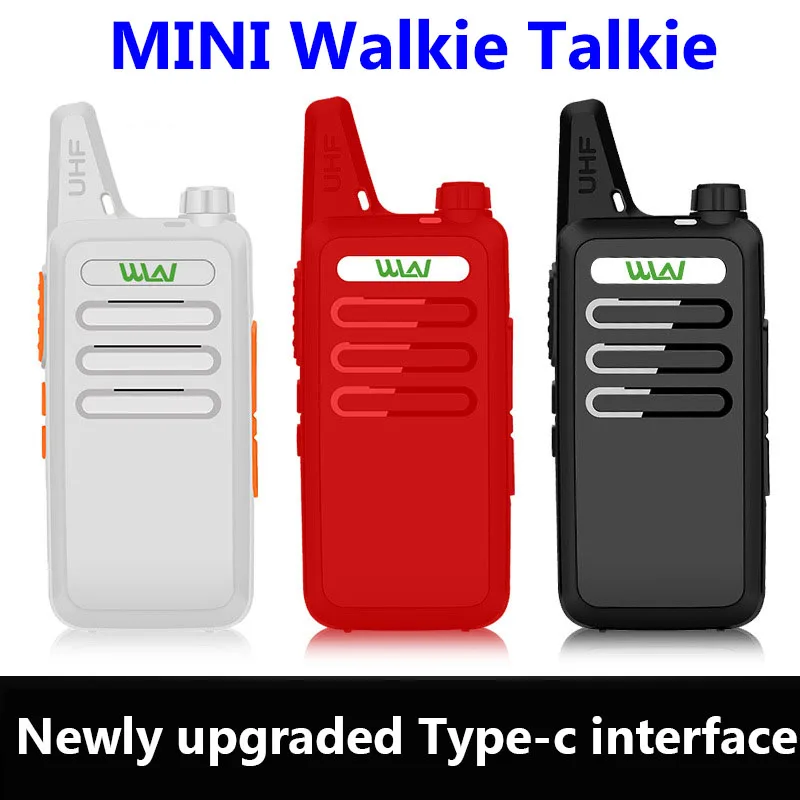 

Портативная беспроводная рация дальнего действия, UHF, 16 каналов для хранения, мини-мощный домофон, перезаряжаемый для ресторана, отеля