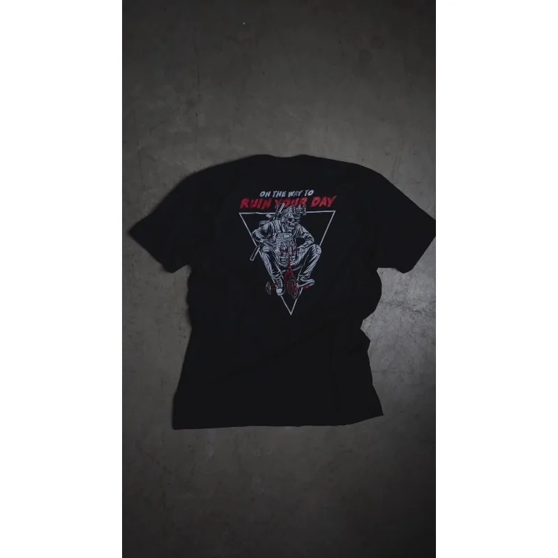 Saboteur – تي شيرت برسومات Savage Tacticians للجنسين للرجال والنساء بأكمام صيفية من علامة تجارية فاخرة كاجوال عتيقة #4