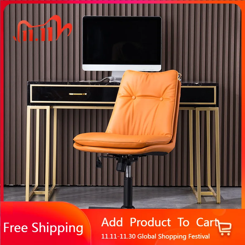 

Conference Reading Office Chair Study Playseat Mobile Nordic Office Chair Comfortable Backrest Silla Oficina Theater Furniture