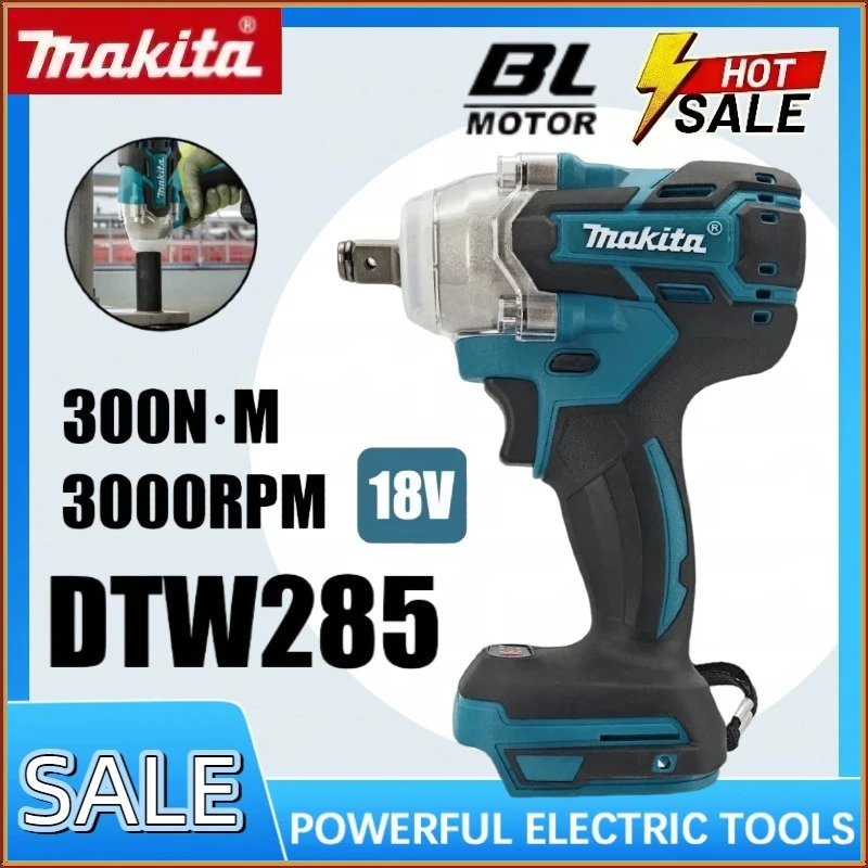 

Бесщеточный электрический шуруповерт Makita DTW285, 280 Нм, 1/2 дюйма, аккумуляторный, совместимый с батареями Makita