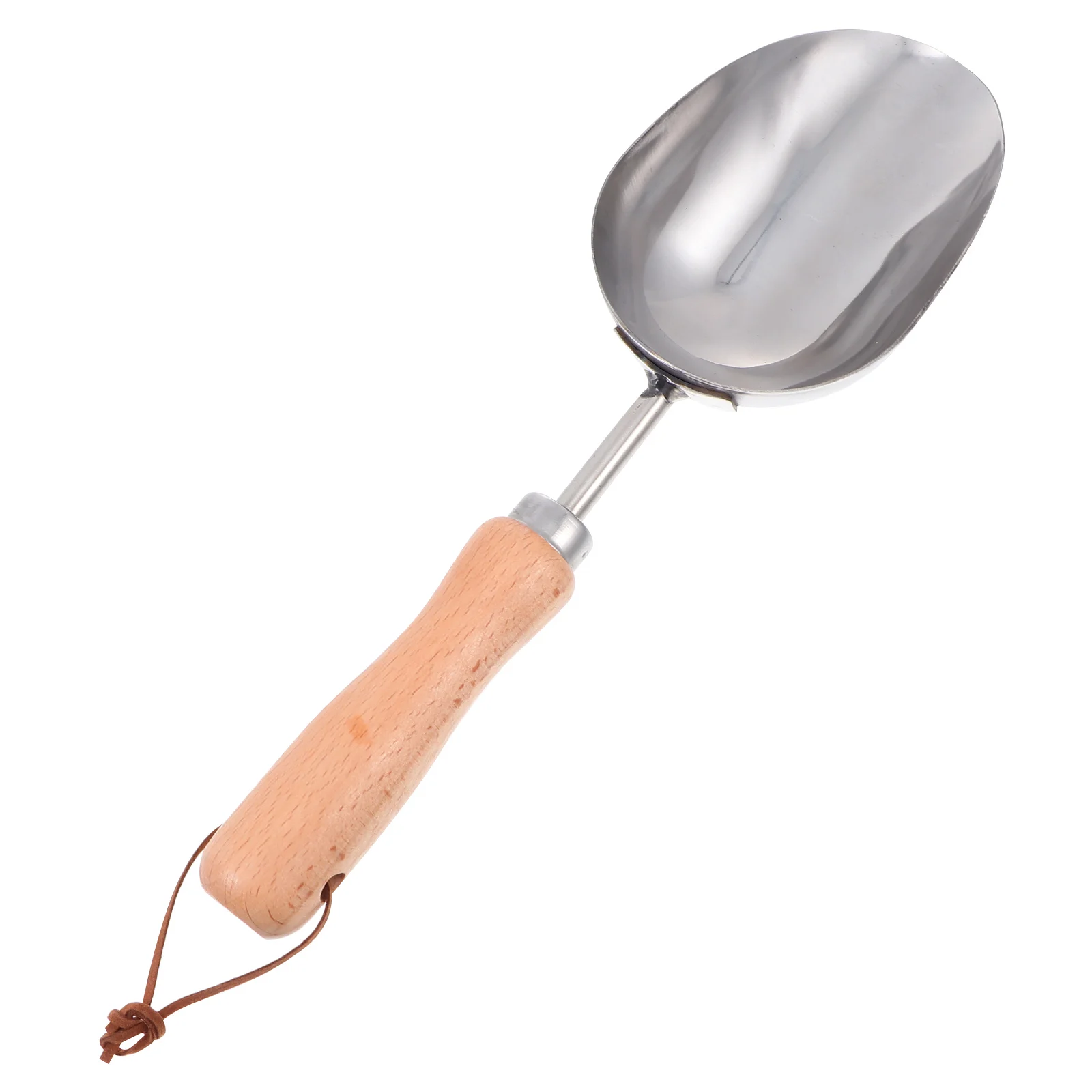 

Gardening Shovel Small Planting Tool Wood H Digging Cultivator Weeding Durable Stainless Practical Gift Soil Tool