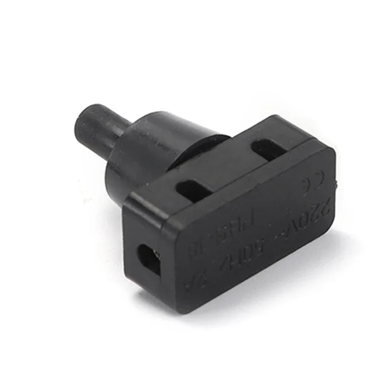 Self-locking ON/OFF Push Button AC250V 10A 2 Pins Latching for Lamps Industrial Field Mini Power Switches
