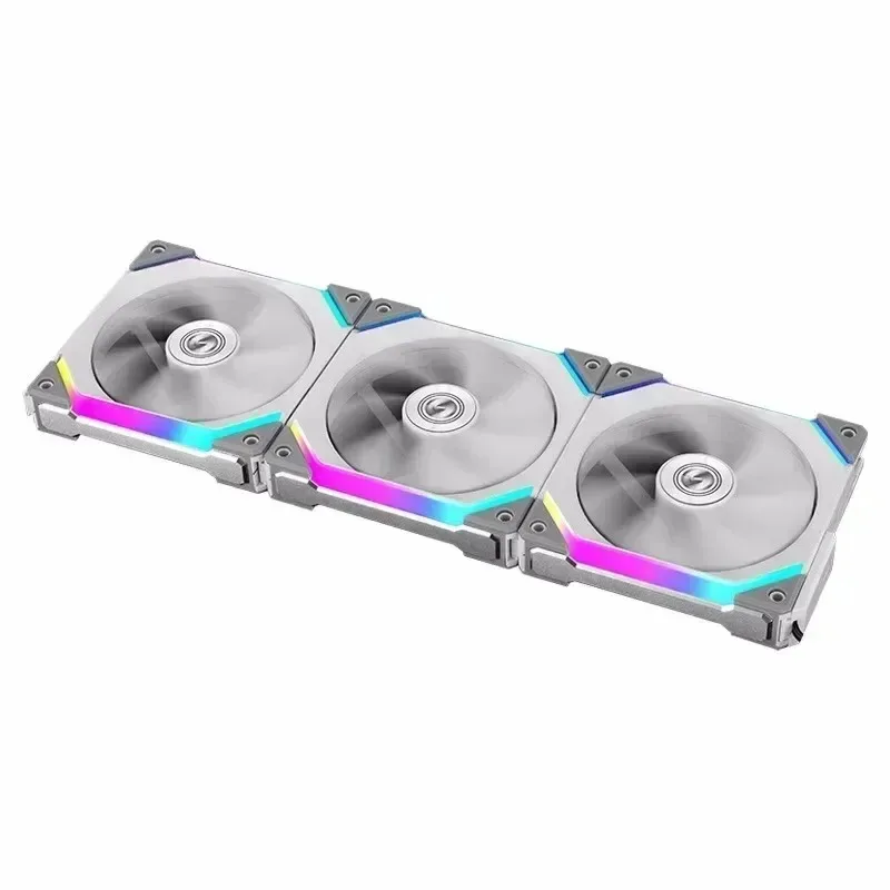 LIAN LI UNI FAN SL120 V1 AL120 SL140 120/140MM RGB Fan Kit Modular Cable Free Software Smart PWM Control M/B 5V ARGB Black/White