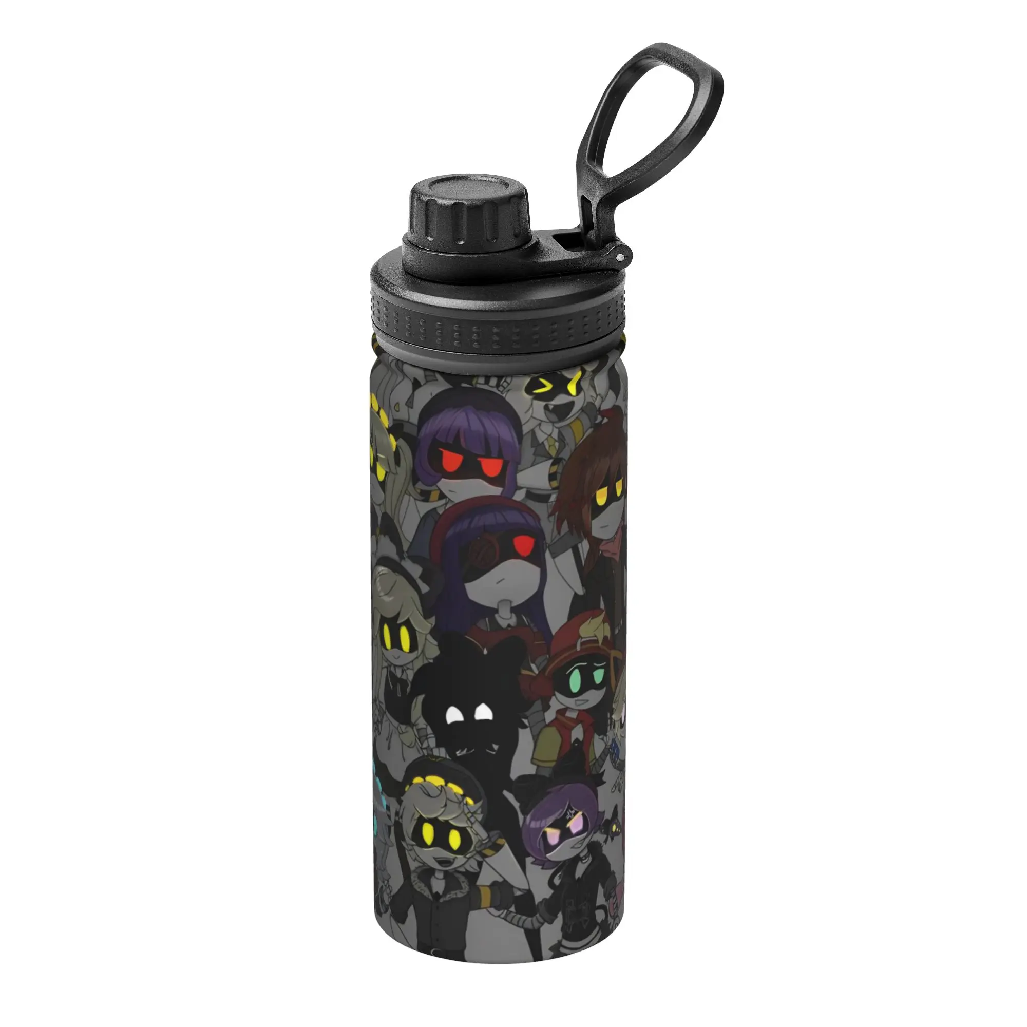 Uzi Doorman Murders Drones 18OZ Sports Insulated Kettle  Coffee Cups Stainless Steel Car Mug Spill Proof