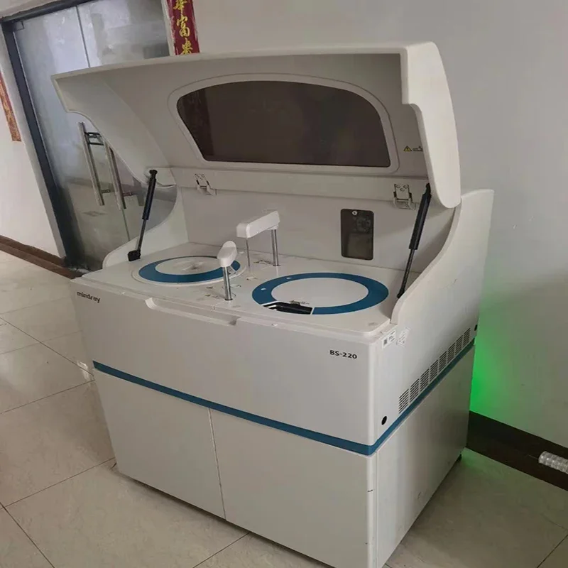 Good condition Mindray bs-220 biochemistry analyzer/Used mindray bs200 chemistry analyzer bs220