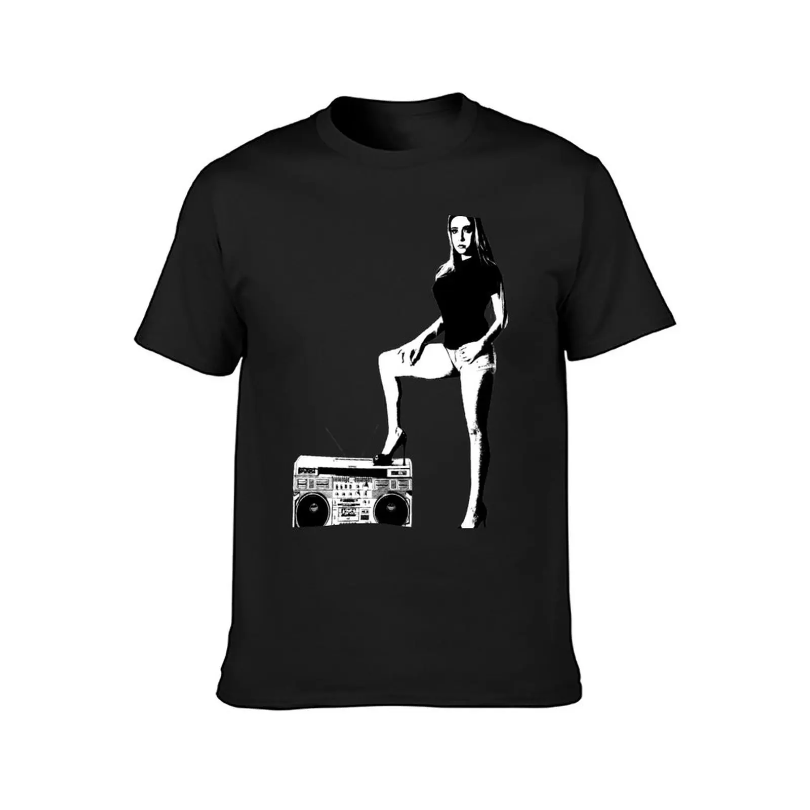 Brooke Alvarez And A C-100F Boombox T-Shirt Aesthetic clothing tops Blouse t shirts for men pack