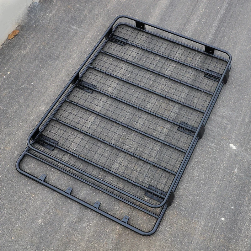 1.8*1.25m Steel Universal Car Roof Racks Heavy Duty Luggage Basket Perfect Fit SUV Fj75 Fj79 Fj80 Fj90 Pajero Models - view 3