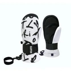 2025 New Children's Ski Gloves with Wrist Guard Ski Snowboarding Gloves Waterproof Warm Skiing Winter Gloves