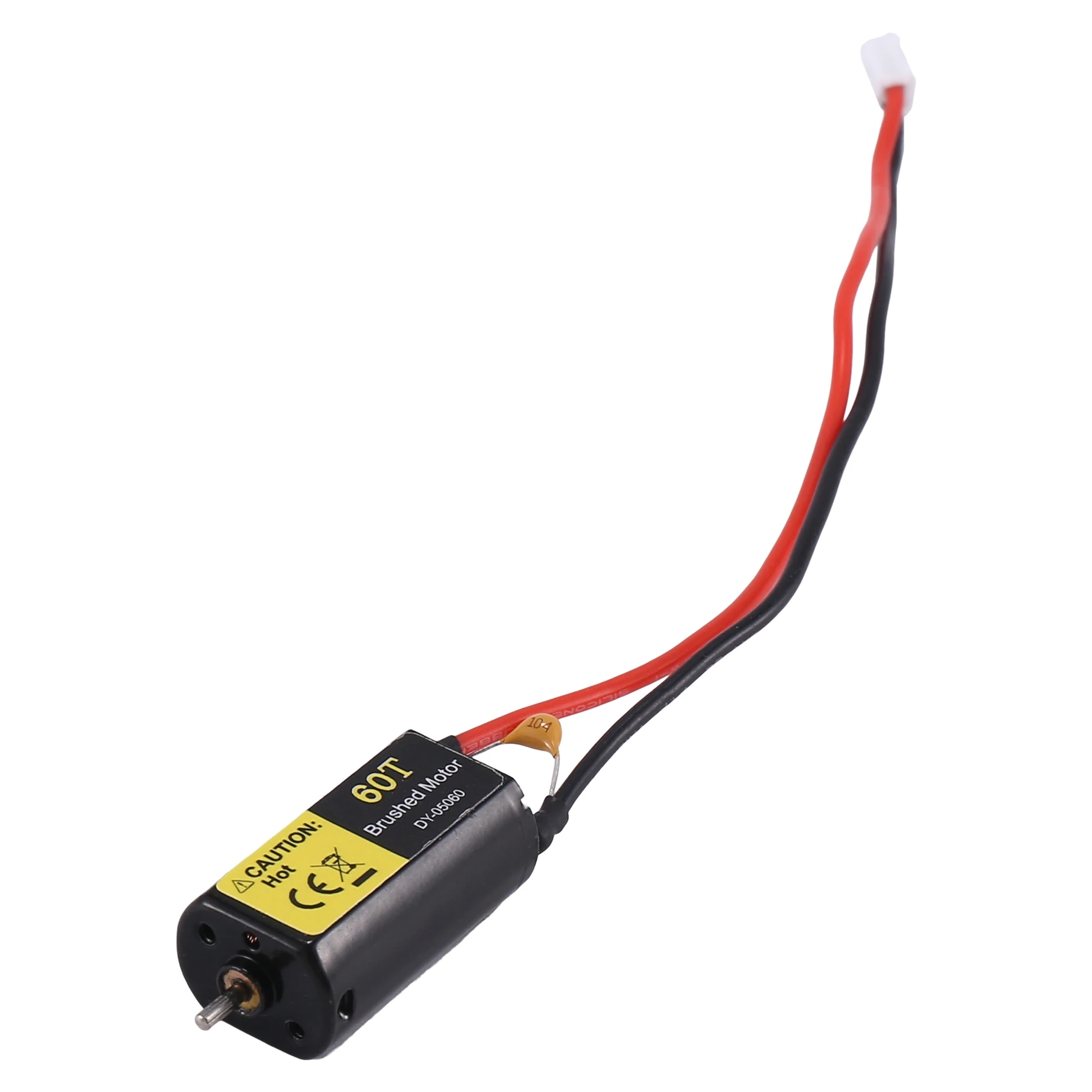 050 60T Motore Spazzolato e 30A ESC e 2 Bianco 2 LED Rosso Luce Per Axial SCX24 1/18 1/24 1/28 1/32 RC Auto Aggiornamenti Parti