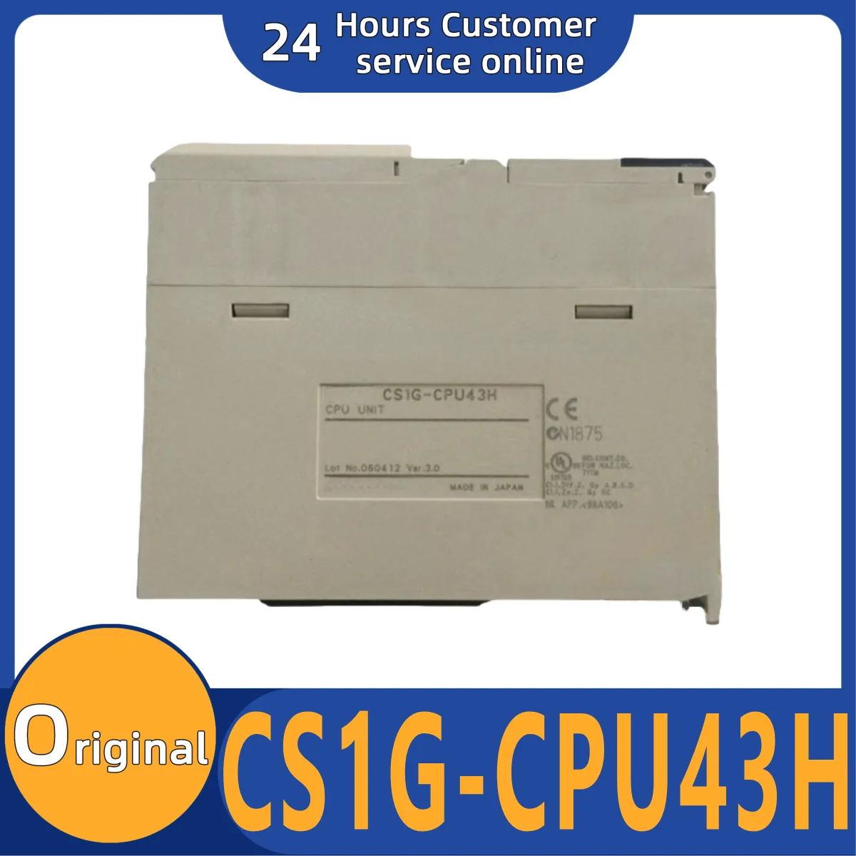 

New original module CS1G-CPU43HCS1G-CPU42H