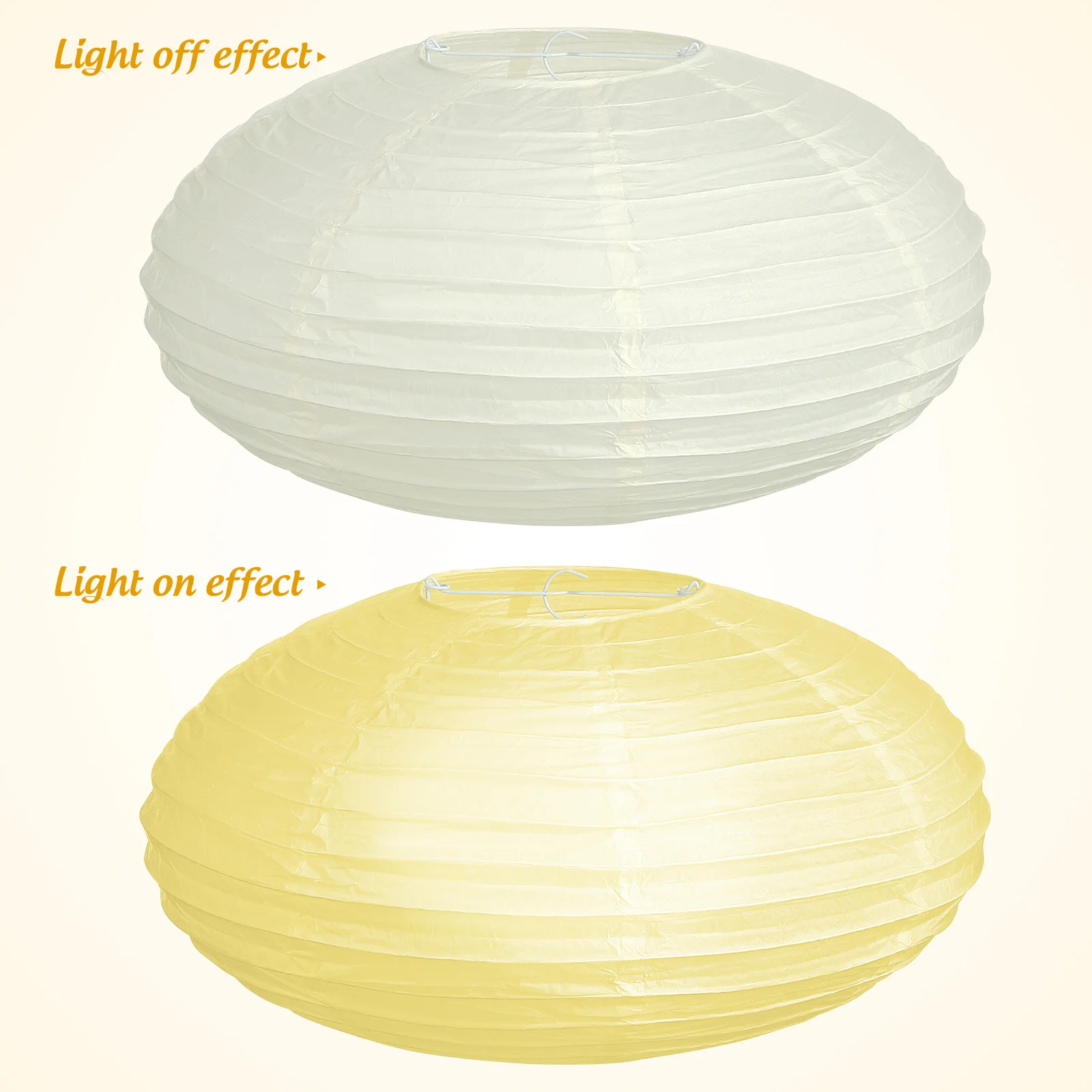 2 pièces lampe en papier lanterne abat-jour Pastel fer suspendu pliable remplacement suspension lanterne abat-jour décor à la maison