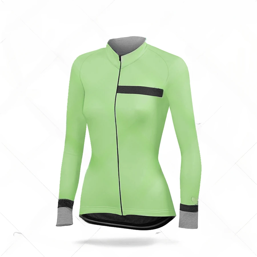 Woman Summer Cycling Jersey Thermal Long Sleeve Clothing Lady MTB Racing Clothes Training Uniform Maillot Ciclismo