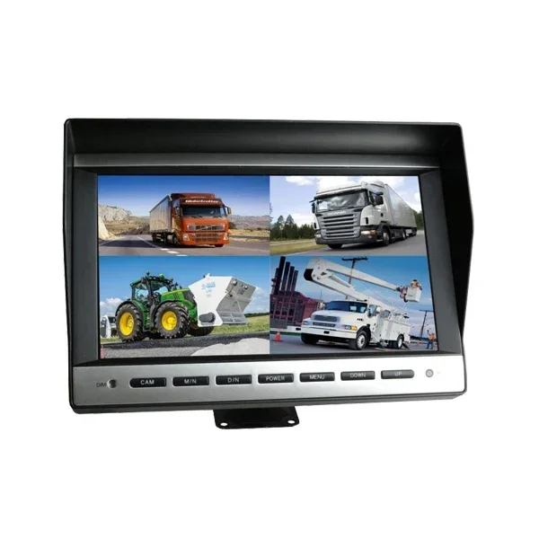 Backup Camera 10.1inch AHD Monitor Waterproof Rear View System Night Vision Car Reversing Aid System