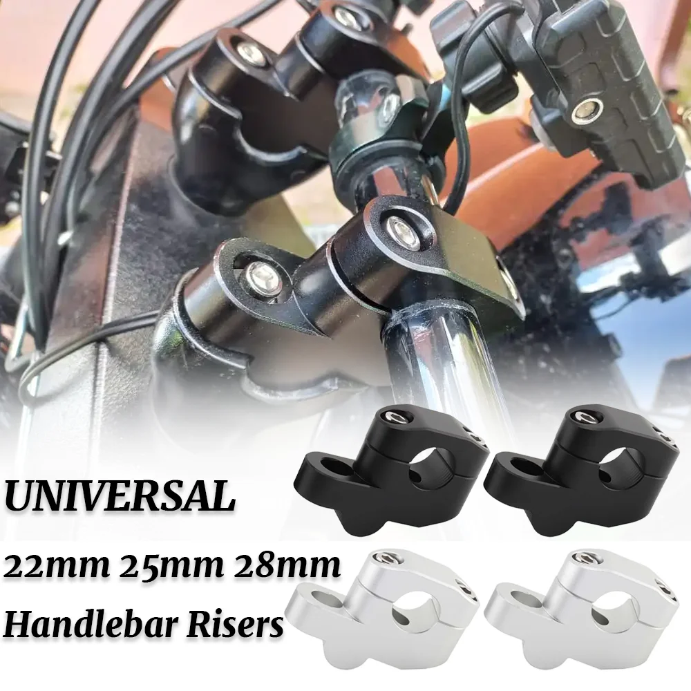 

Universal 22mm 25mm 28mm Handlebar Risers Extension Back Moved Riser for BMW Honda Yamaha Suzuki Kawasaki Ducati Triumph ATVs