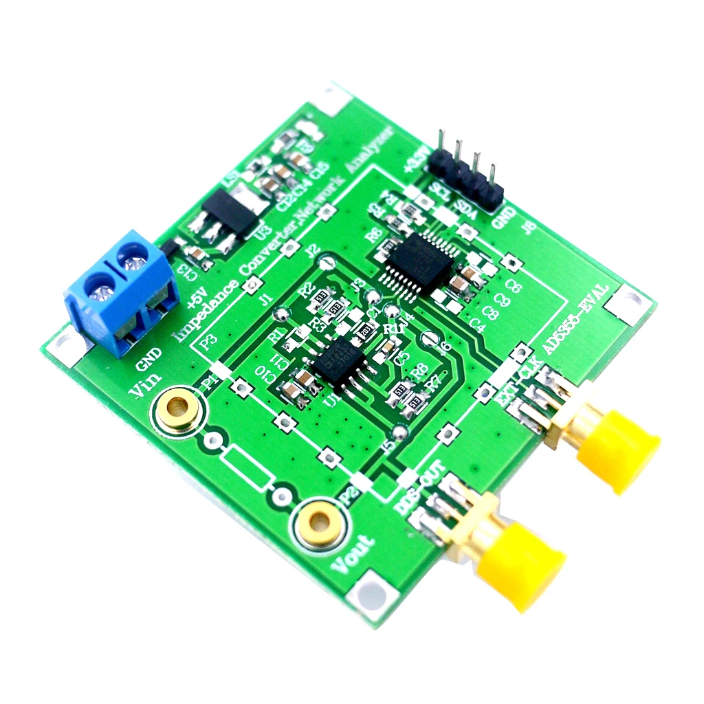 Imagem -02 - Eval Impedance Converter Network Analyzer Gerador de Freqüência de Resistência Medição de Resolução de 12bit 1m Taxa de Amostragem Ad5933
