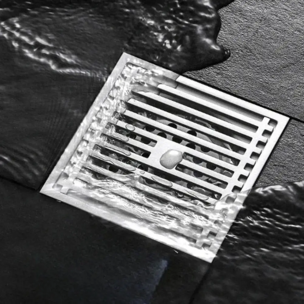 Stainless Steel Floor Drain Core Square Anti-odor Shower Floor Drain Prevention Deodorant Insect-proof Drain Filter Bath