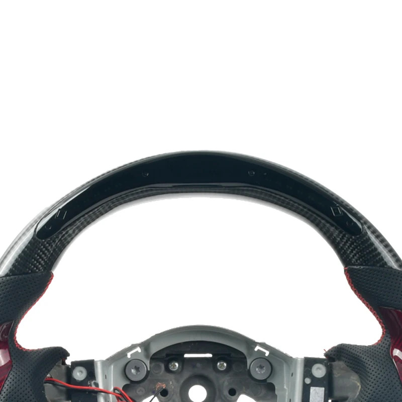 For Infiniti Carbon Fiber Customized Steering Wheel G25 G37 G35 EX35 EX37 LED 2007 2008 2009 2010 2011 2012 2013