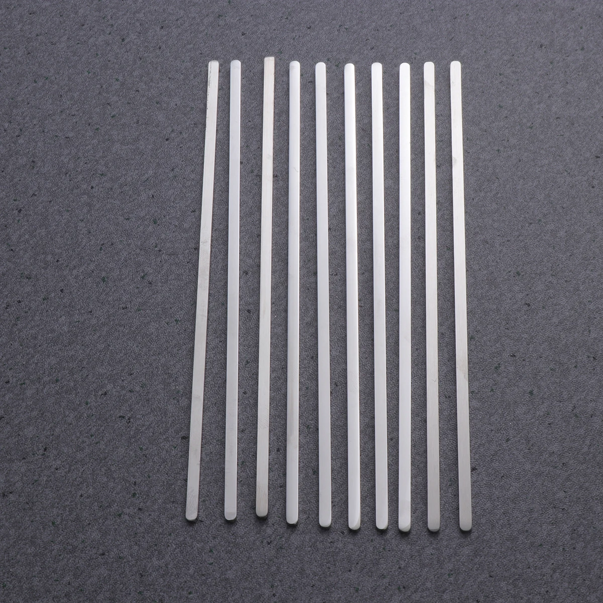 10PCS Stainless Steel Bracelet Strips AntiRust Durable FinePolished Smooth DIYOpen BraceletMaking Accessories JewelryCraft Gifts