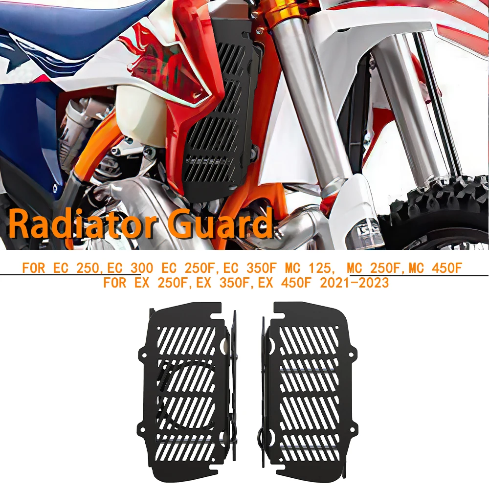 

2023 2022 Dirt Bike Radiator Grill Guard Cover Protector FOR GASGAS EC 250 300 250F 350F MC 125 250F 450F EX 250F 350F 450F 2021