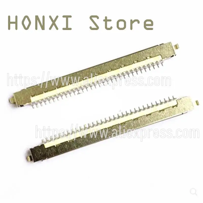 

10PCS 30P connector interface an LVDS LCD plate type patch 1.0 MM spacing bridge FI-X30P needle