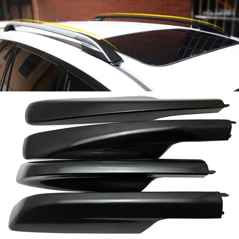 

Replacement Black Car Styling Roof Rack Cover Bar Rail End Shell Accessories For Toyota Highlander XU20 2001-2007