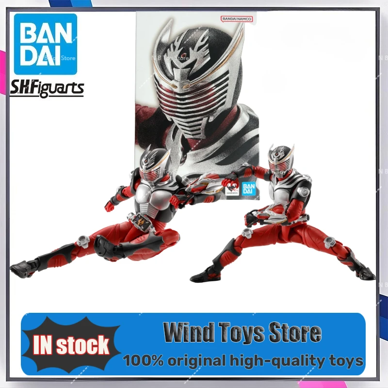 

In Stock Bandai Original S.H.Figuarts (Shinkocchou Seihou) Masked Ryuki Anime Jinete Anime Toys Toys Gifts of Collectible Models
